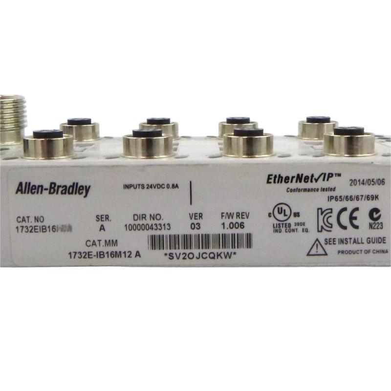 Allen Bradley 1732E-IB16 Ethernet/IP ArmorBlock I/O Module