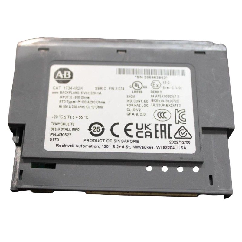Allen Bradley 1734-IR2K Point I/O RTD Input Module