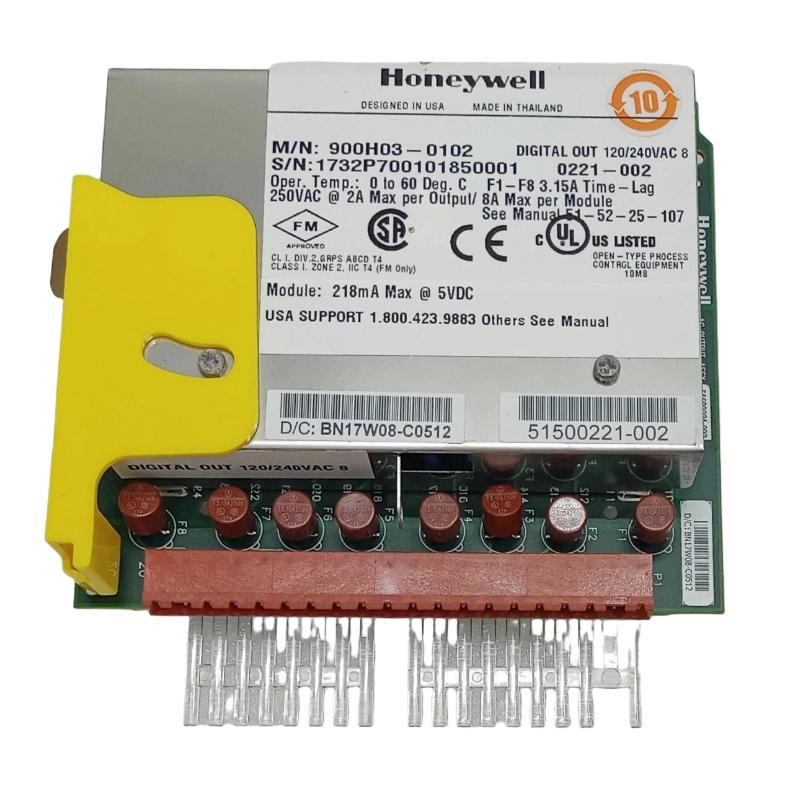 Honeywell 900H03-0102 HC900 Digital Output Module - AC Type