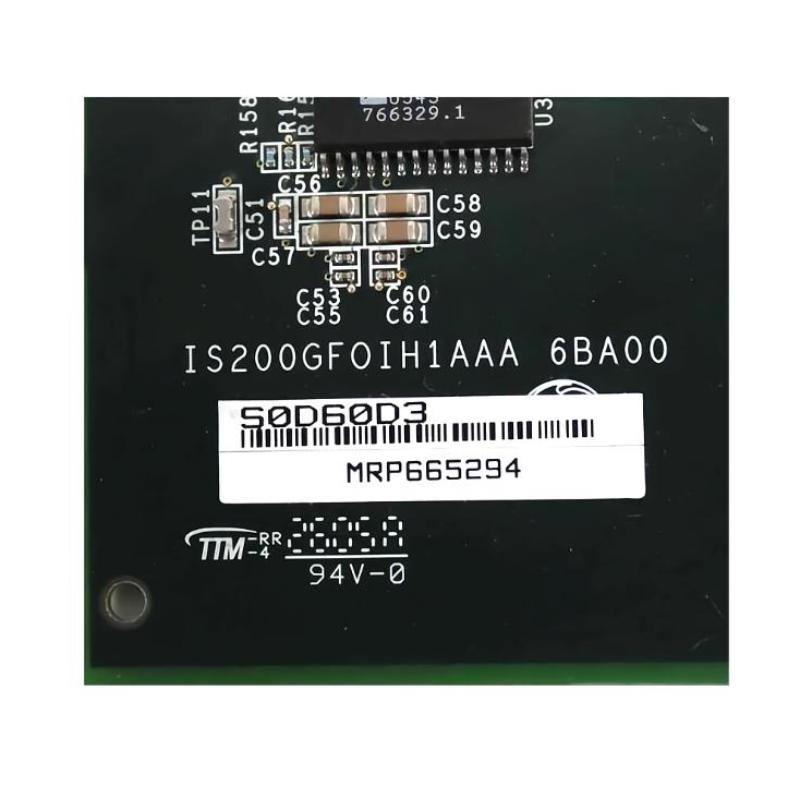 GE IS200GFOIH1AAA Mark VI Printed Circuit Board