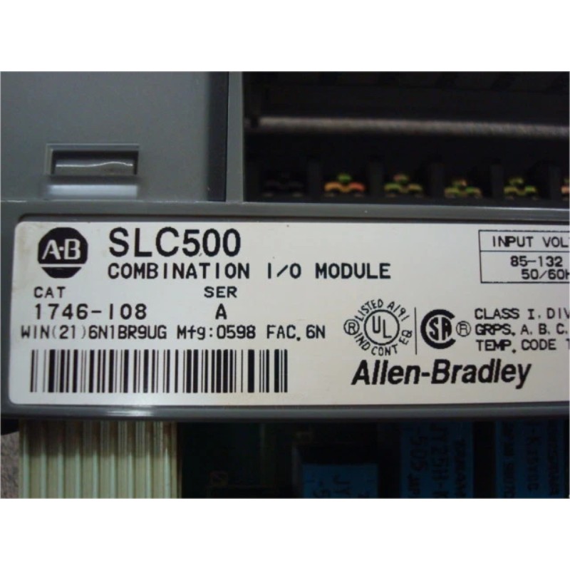Allen Bradley 1746-IO8 SLC 500 Combination I/O Module