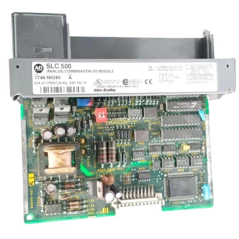 Allen Bradley 1746-NIO4V SLC 500 Combined Analog I/O Module