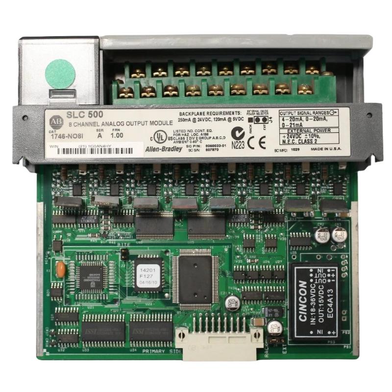 Allen Bradley 1746-NO8I SLC 500 Analog Output Module