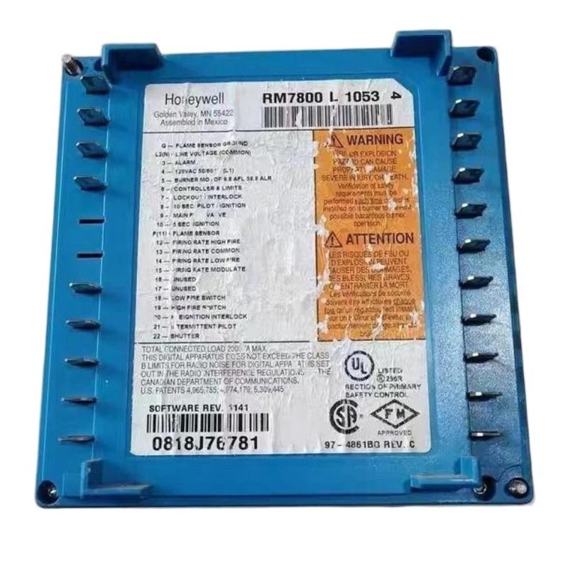 Honeywell RM7800L1053 Burner Controller