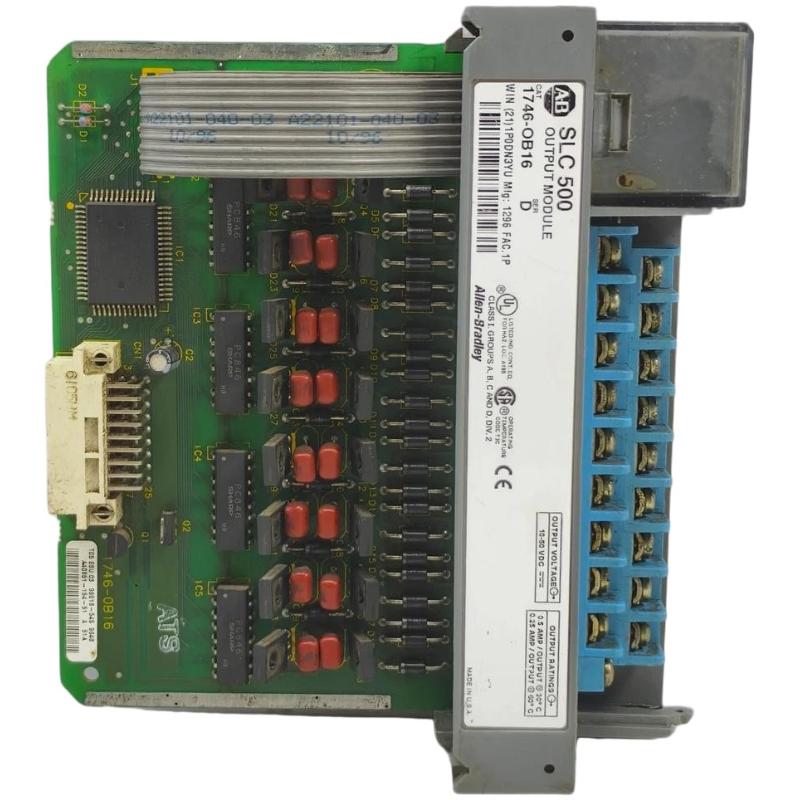 Allen Bradley 1746-OB16 SLC 500 Digital DC Output Module