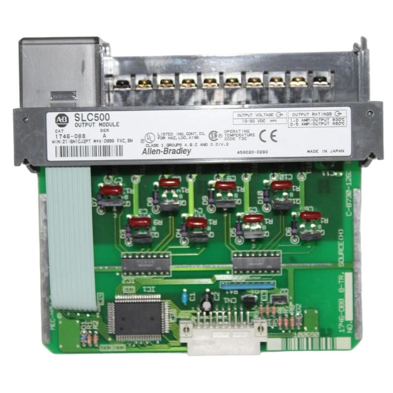 Allen Bradley 1746-OB8 SLC 500 Digital DC Output Module