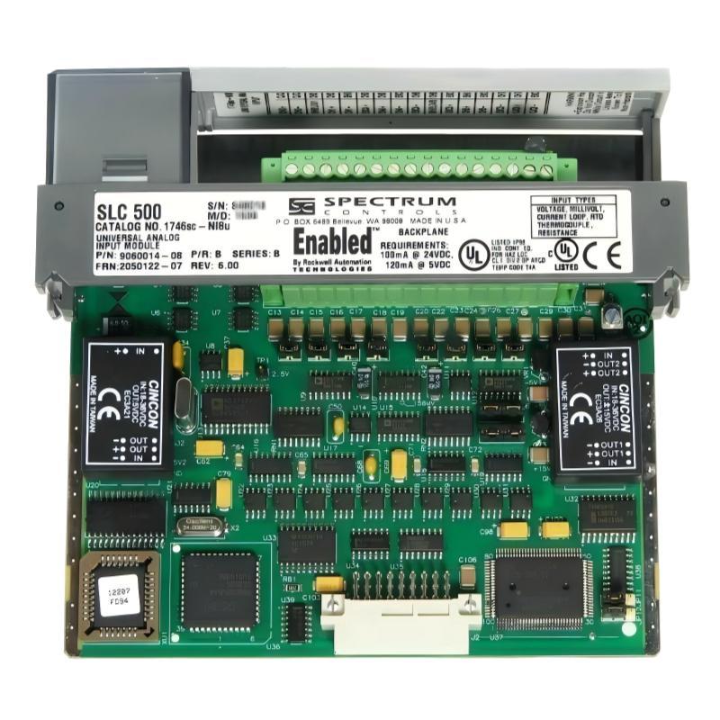 Allen Bradley 1746SC-NI8U SLC 500 General Purpose Analog Input Module
