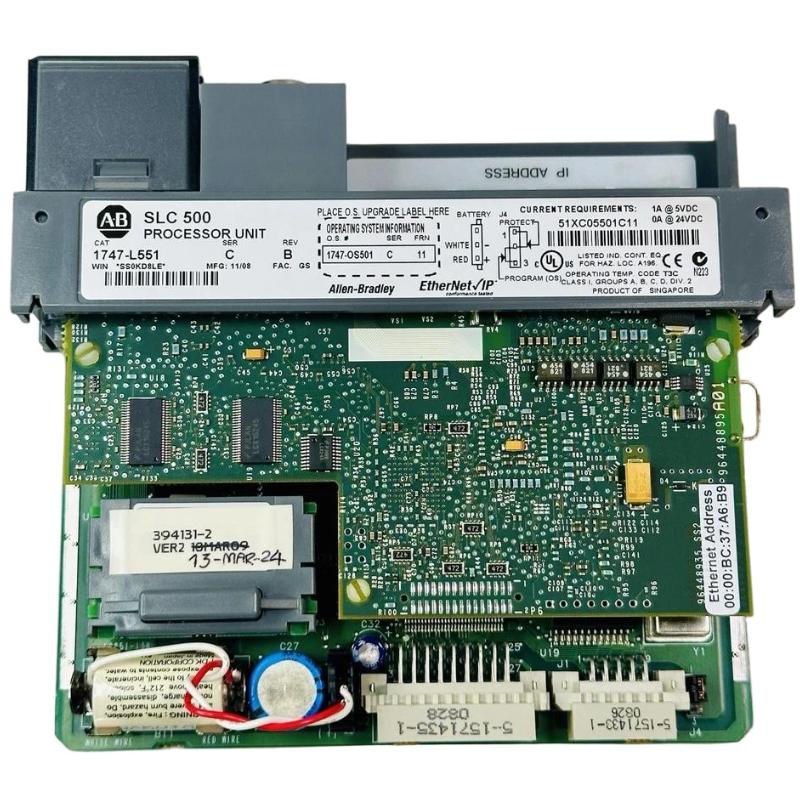 Allen Bradley 1747-L551 SLC 5/05 CPU Processor Module
