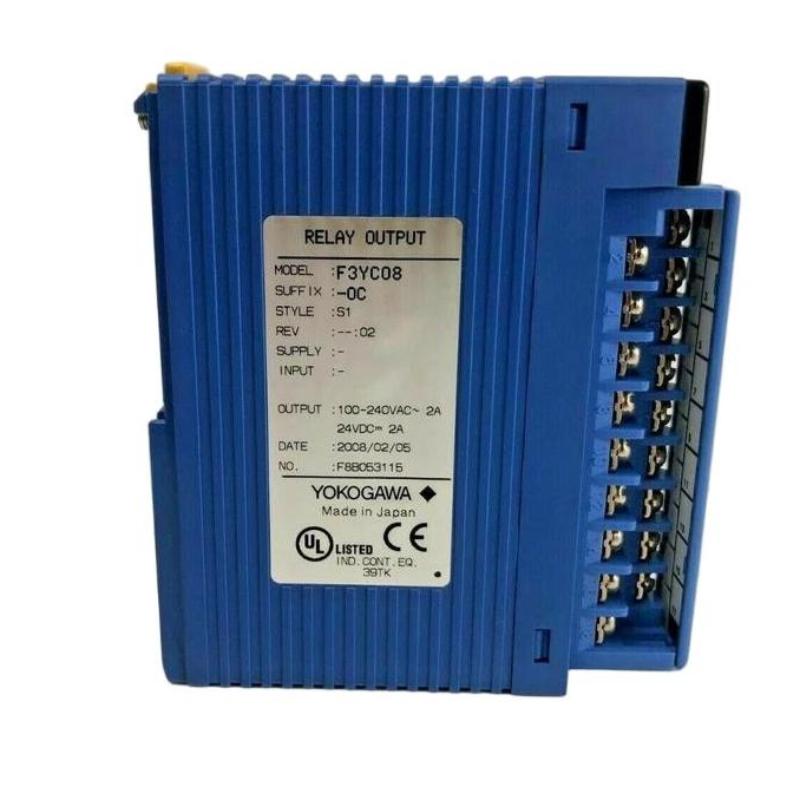 Yokogawa F3YC08-0C Relay Output Module