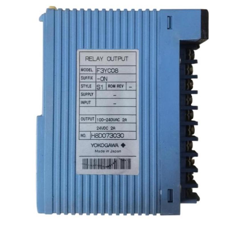 Yokogawa F3YC08-0N Relay Output Module