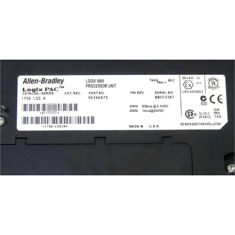 Allen Bradley 1756-L55 ControlLogix Logix5555 Processor