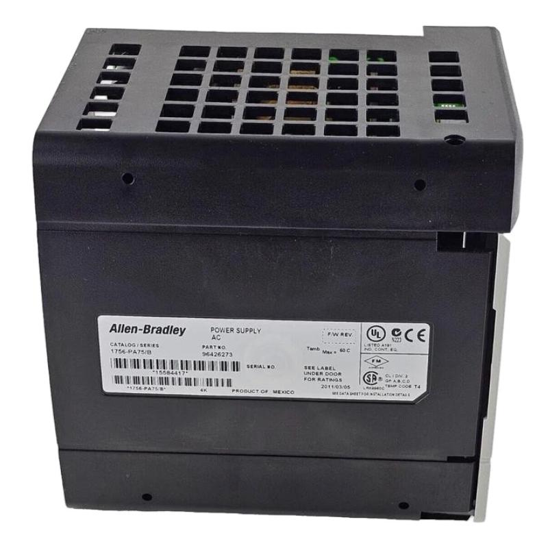 Allen Bradley 1756-PA75/B ControlLogix AC Power Supply