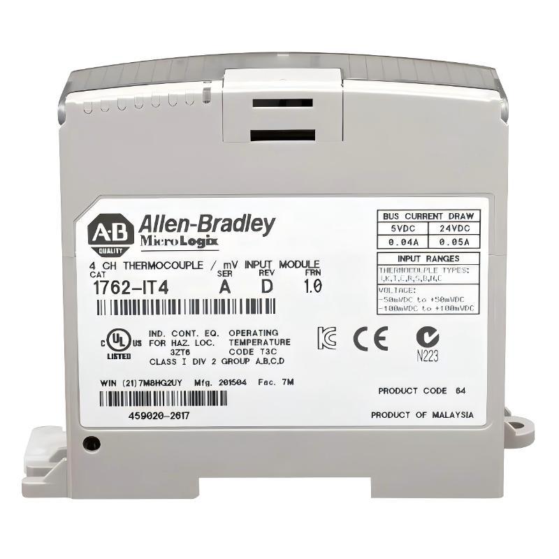 Allen Bradley 1762-IT4 MicroLogix 1200 Thermocouple/MV Input Module
