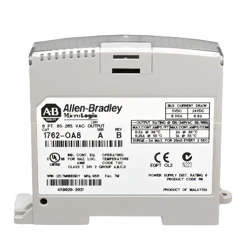 Allen Bradley 1762-OA8 MicroLogix 8-Point Digital Solid-State Output Module