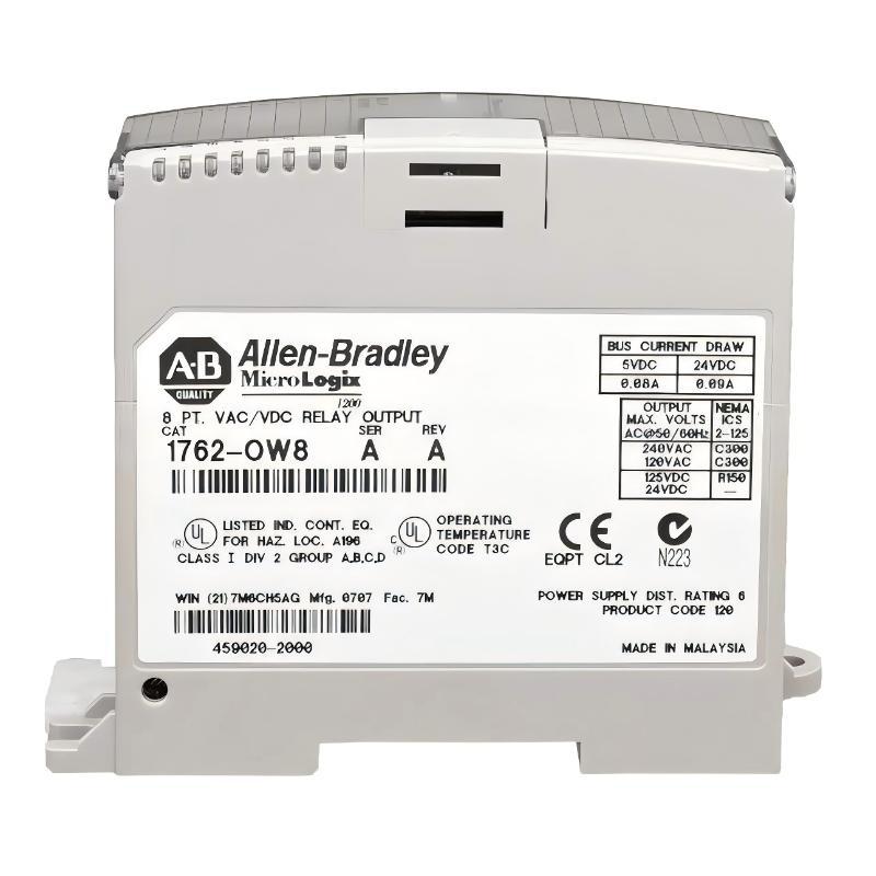 Allen Bradley 1762-OW8 MicroLogix 1200 8-Point Relay Output Module