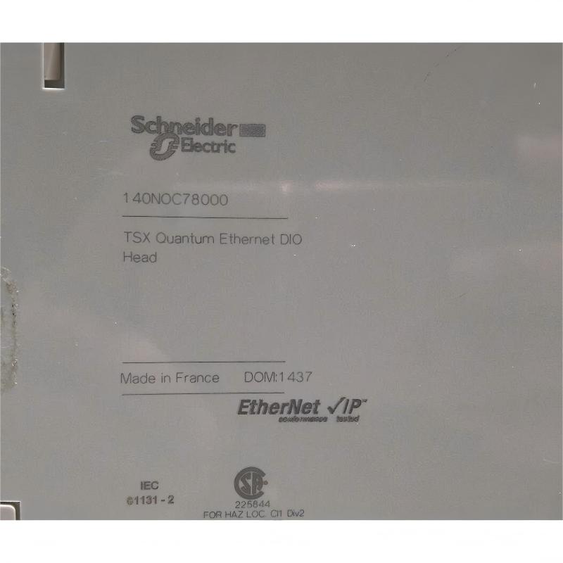 Schneider 140NOC78000 Ethernet I/O Master Module