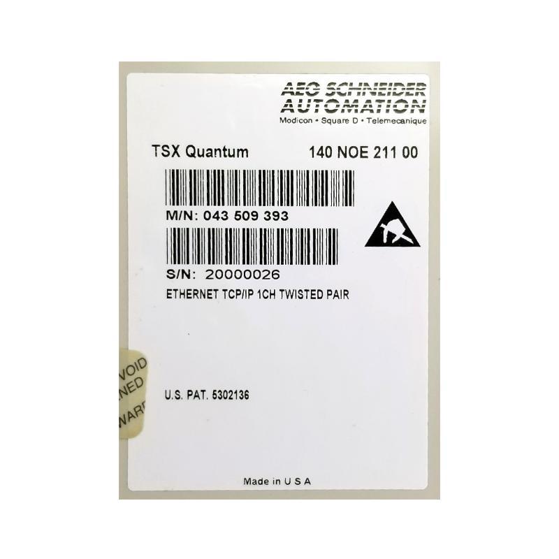 Schneider 140NOE21100C Ethernet Communication Module