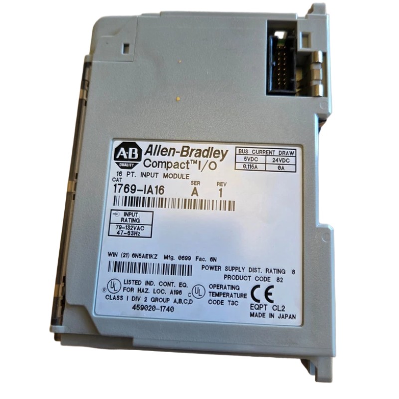 Allen Bradley 1769-IA16 CompactLogix AC Digital Input Module