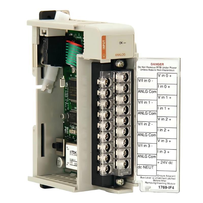Allen Bradley 1769-IF4 CompactLogix 4-Channel Analog Current/Voltage Input Module