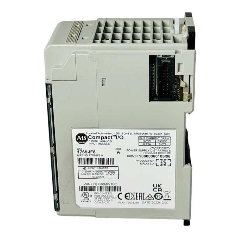 Allen Bradley 1769-IF8 CompactLogix 8-Channel Analog Input Module