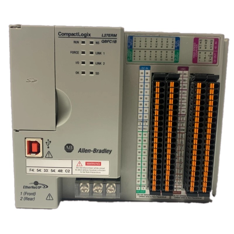 Allen Bradley 1769-L27ERM-QBFC1B CompactLogix 5370 L2 EtherNet/IP Controller