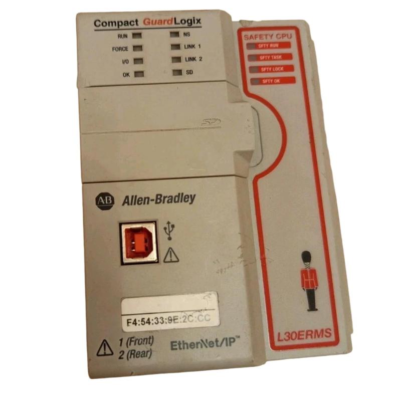 Allen Bradley 1769-L30ERMS Compact GuardLogix 5370 Ethernet Controller