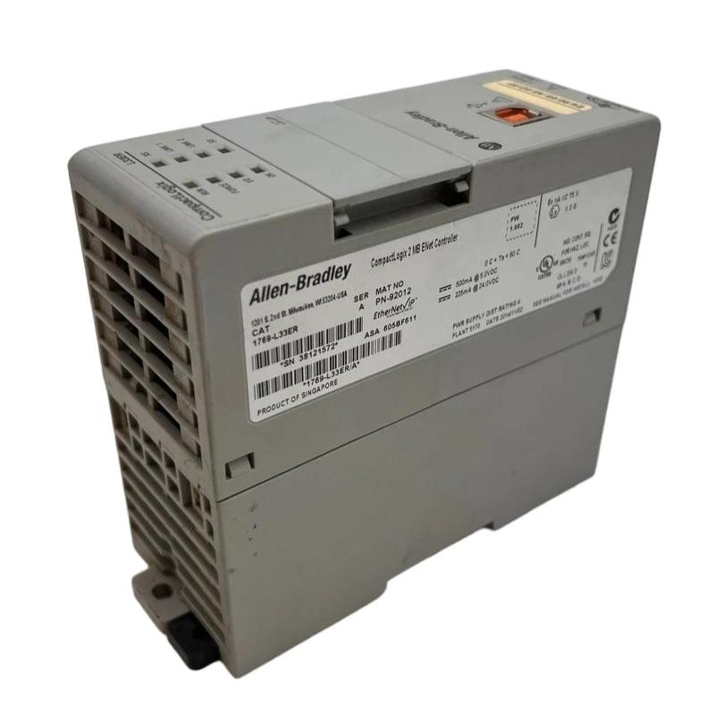 Allen Bradley 1769-L33ER CompactLogix 5370 L3 EtherNet/IP Controller