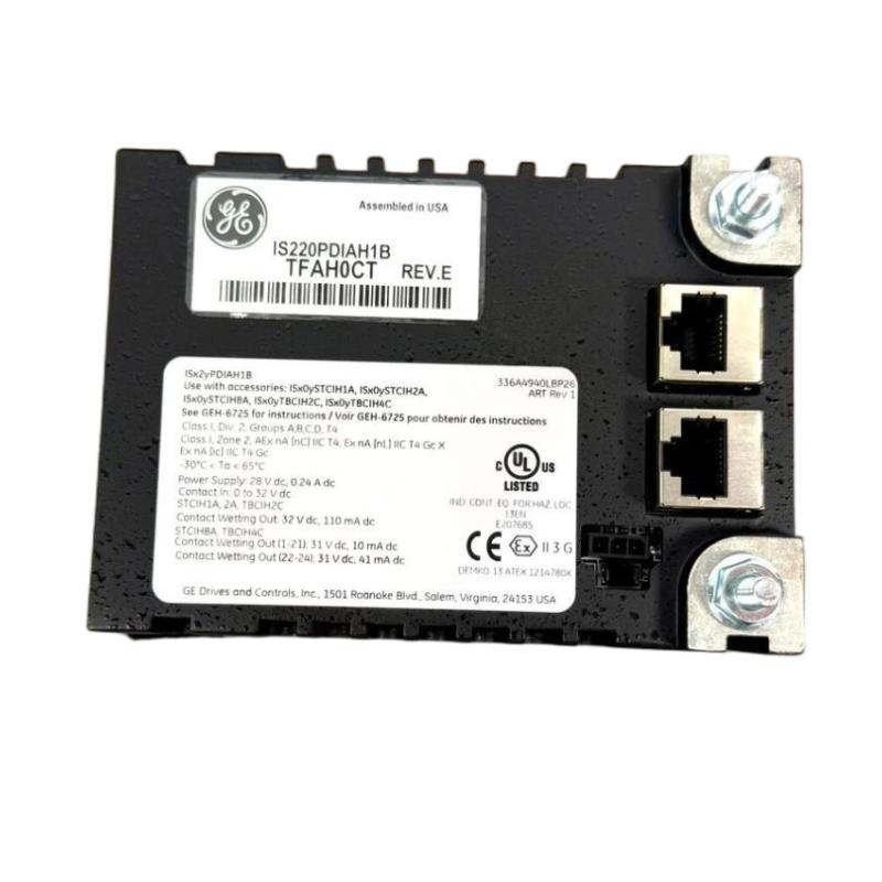 GE IS220PDIAH1BB Discrete I/O Modules