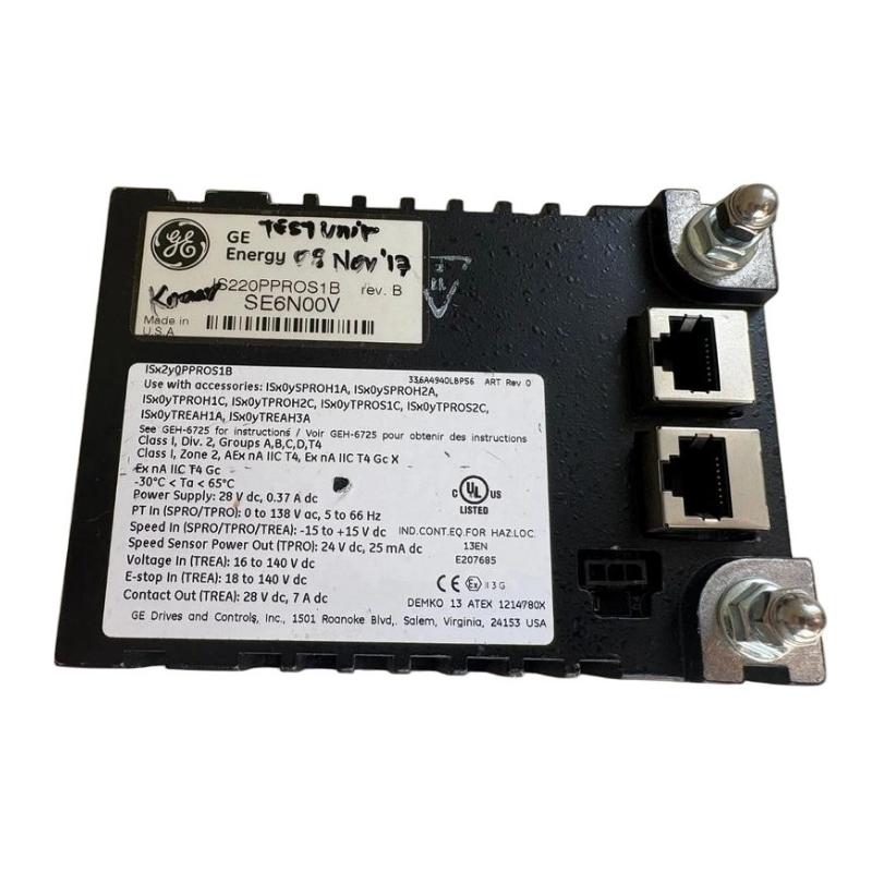 GE IS220PPROS1B Protecting I/O Modules