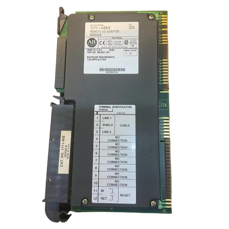 Allen Bradley 1771-ASB/E Remote I/O Adapter Module