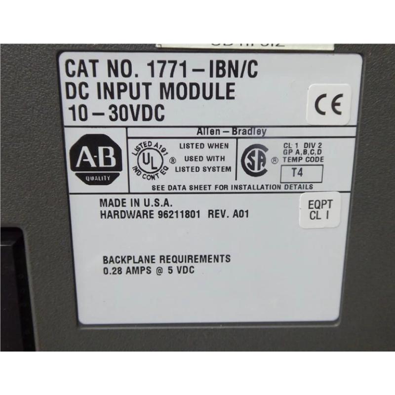 Allen Bradley 1771-IBN/C High-Fidelity Input Module