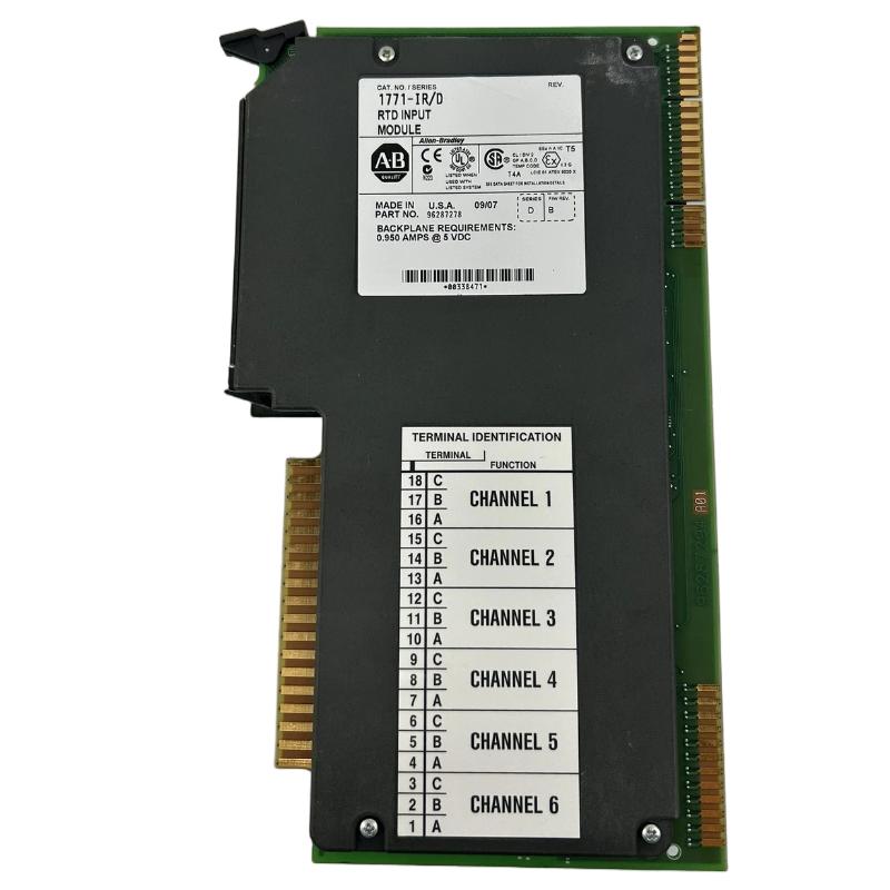 Allen Bradley 1771-IR/D Analog RTD Input Module