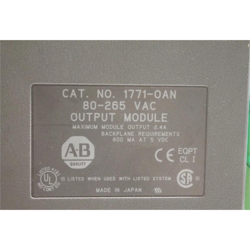 Allen Bradley 1771-OAN Digital AC Output Module