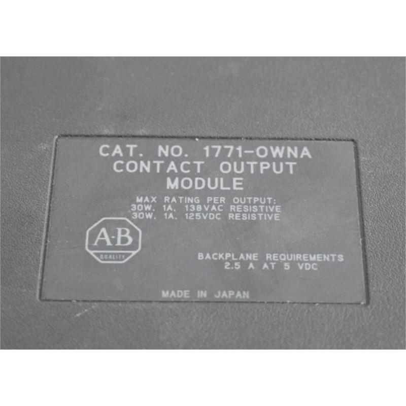 Allen Bradley 1771-OWNA Contact Output Module