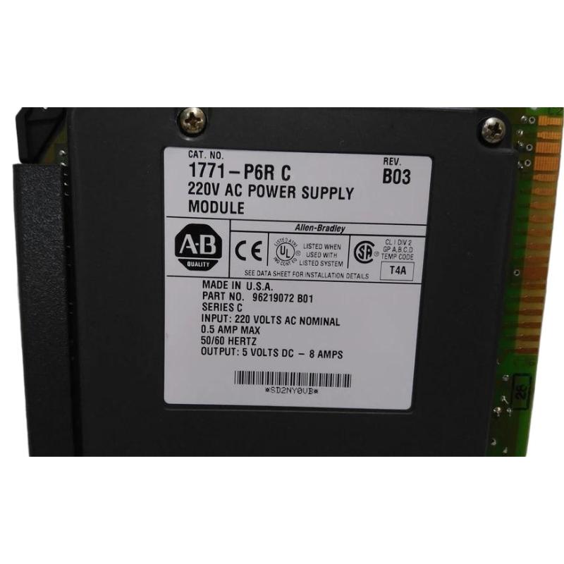Allen Bradley 1771-P6R/C Redundant Power Supply