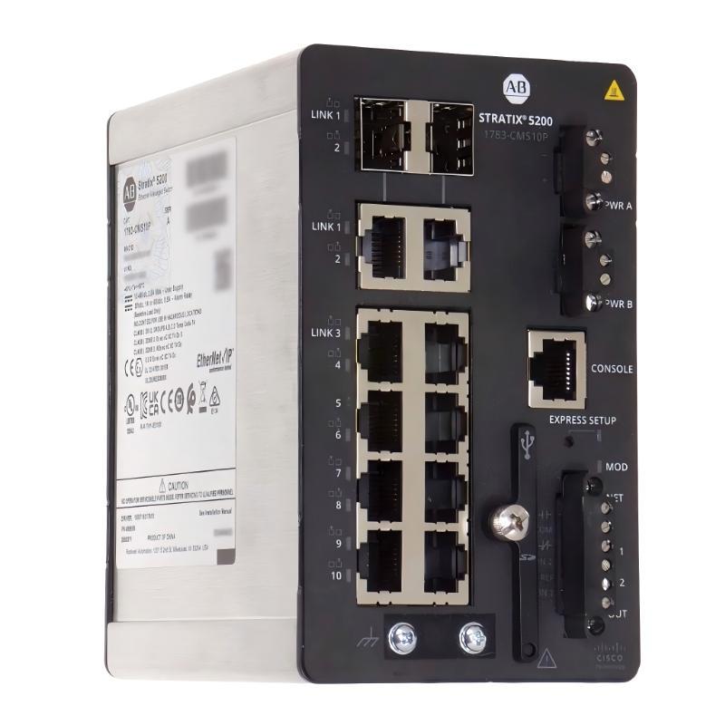 Allen Bradley 1783-CMS10P Stratix 5200 Managed Ethernet Switch