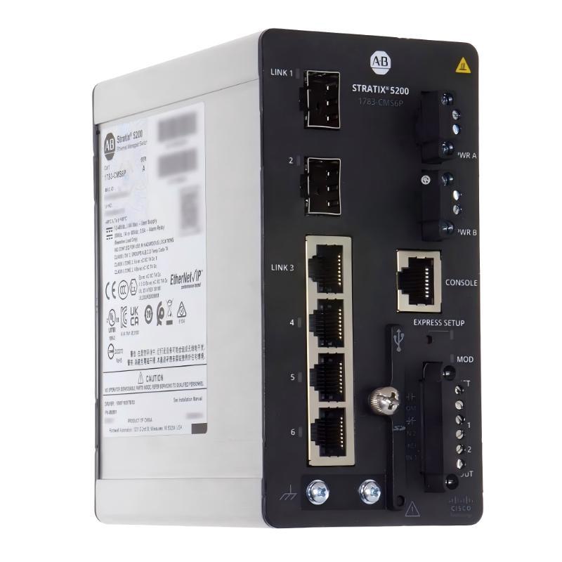 Allen Bradley 1783-CMS6P Stratix 5200 Managed Ethernet Switch