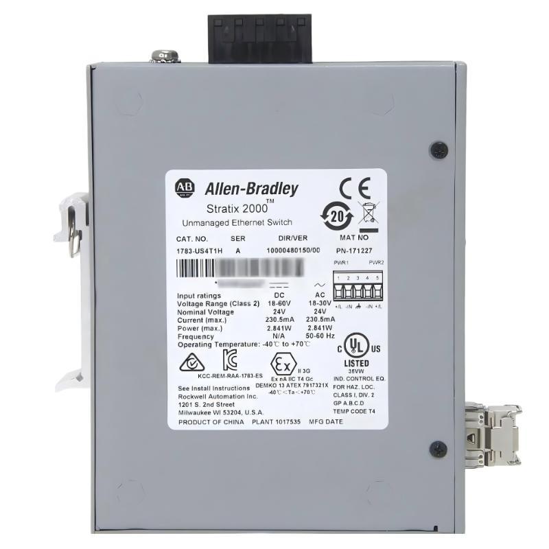 Allen Bradley 1783-US4T1H Stratix 2000 Unmanaged Ethernet Switches