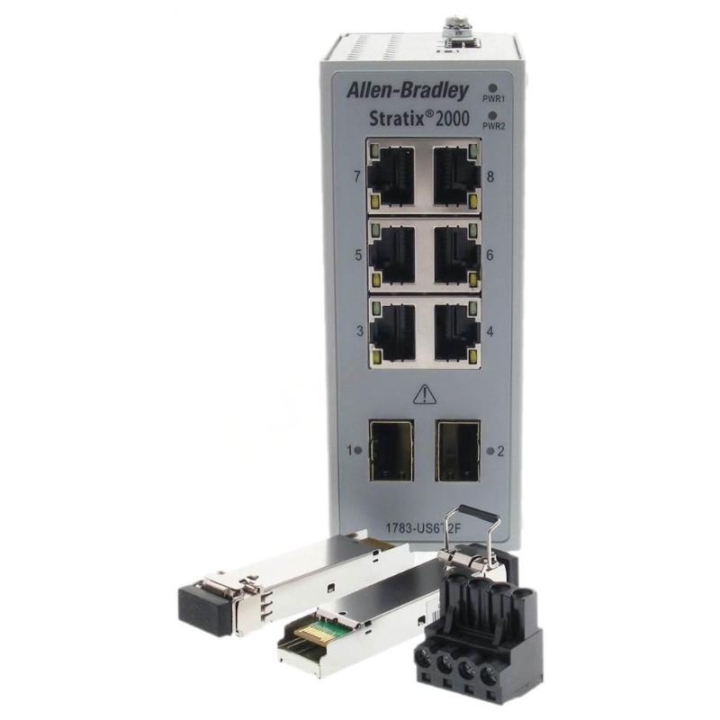 Allen Bradley 1783-US6T2F Stratix 2000 Unmanaged Ethernet Switches