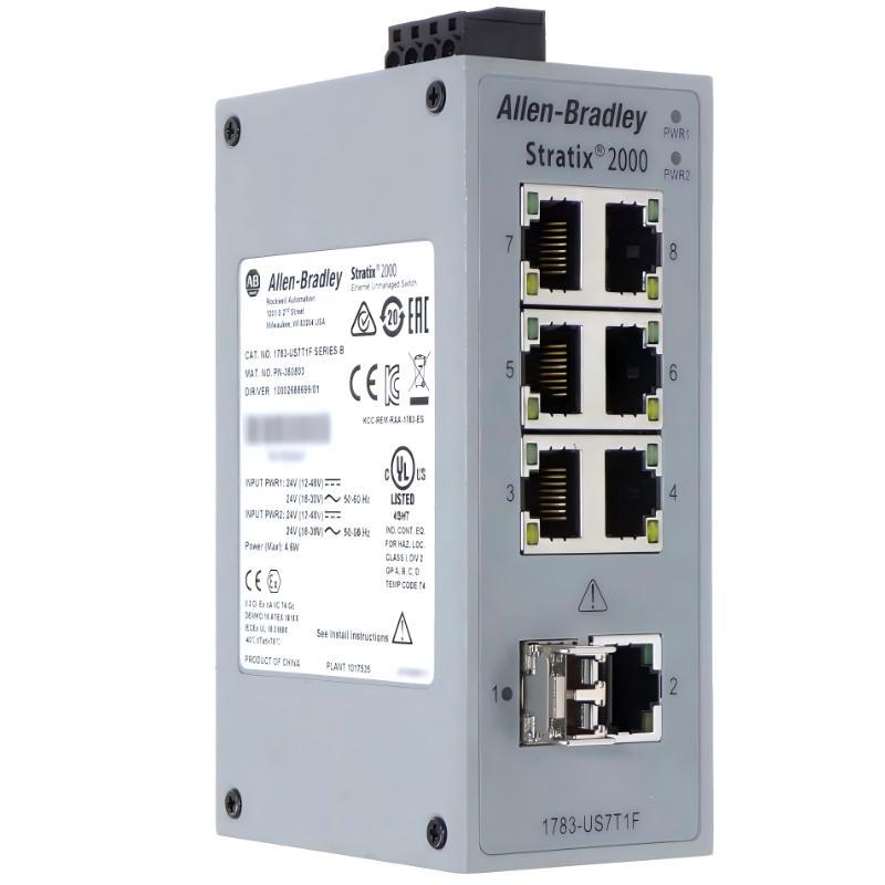 Allen Bradley 1783-US7T1F Stratix 2000 Unmanaged Ethernet Switches