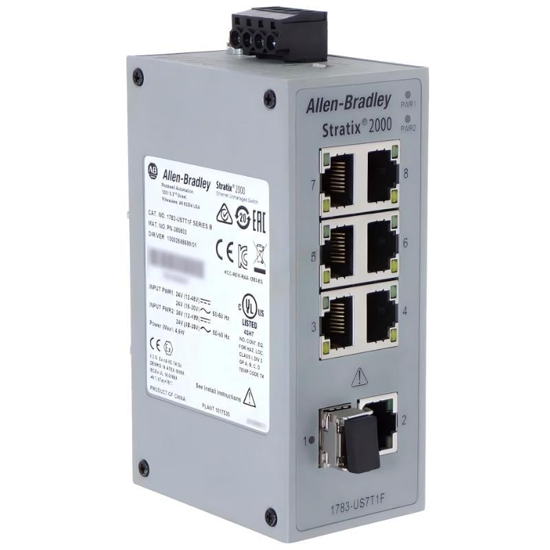Allen Bradley 1783-US7T1F/B Stratix 2000 Unmanaged Ethernet Switches