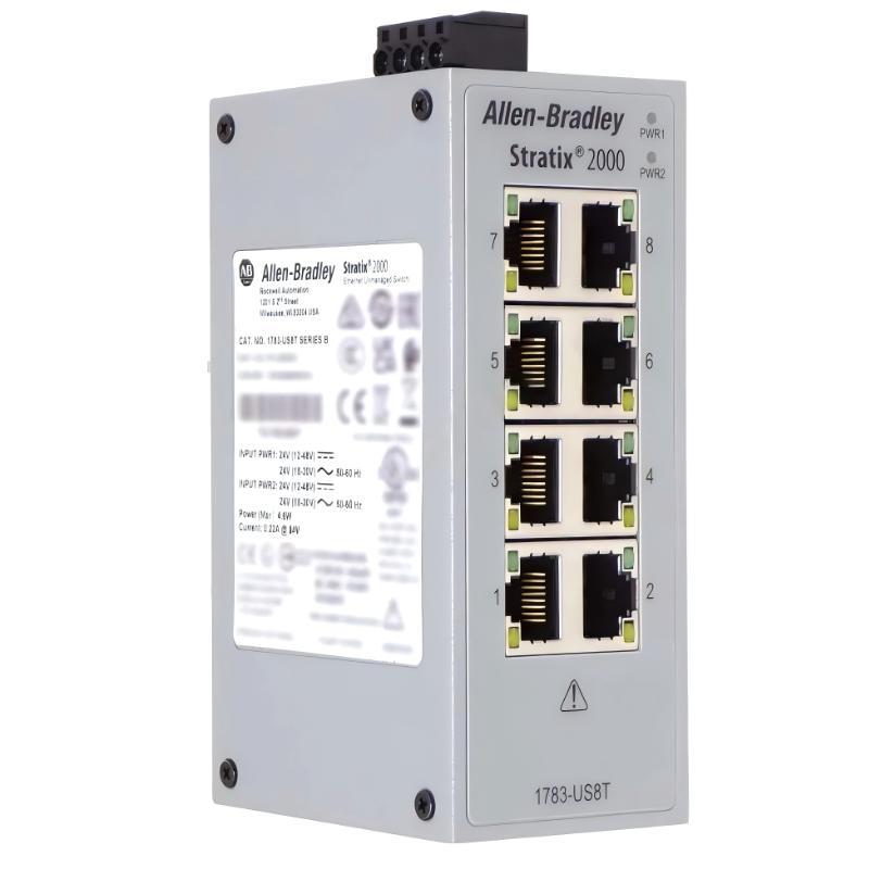 Allen Bradley 1783-US8T/B Stratix 2000 Unmanaged Ethernet Switches
