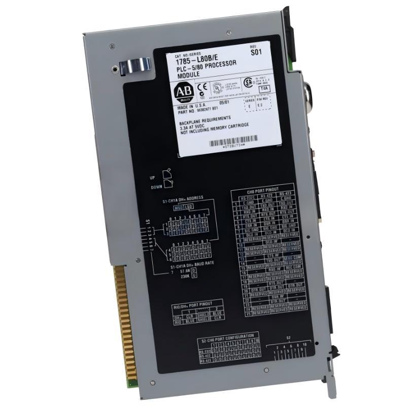 Allen Bradley 1785-L80B PLC-5/80 Processor