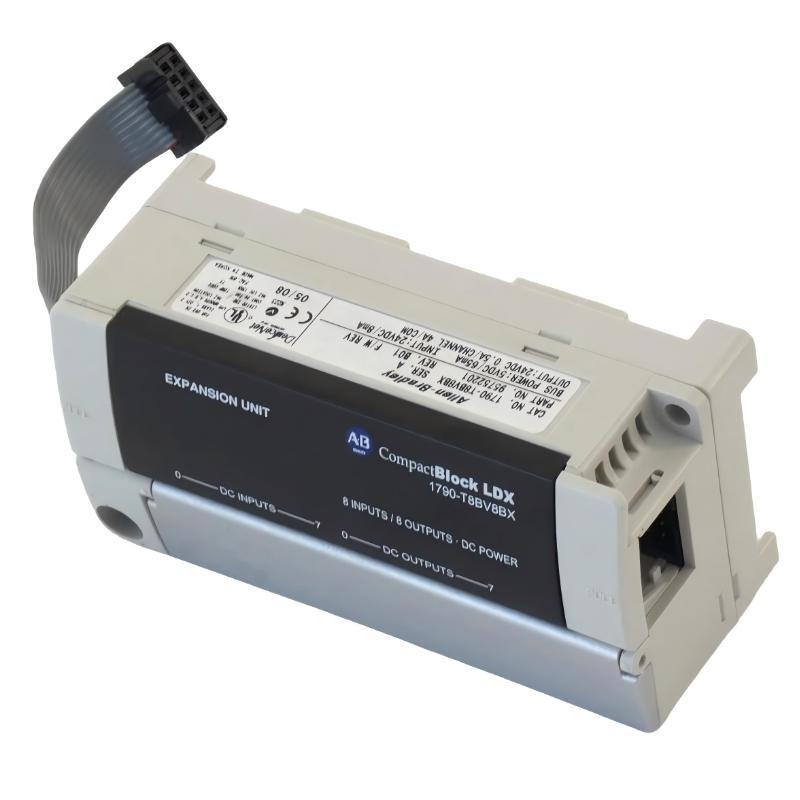 Allen Bradley 1790-T8BV8BX CompactBlock LDX I/O Expansion Block