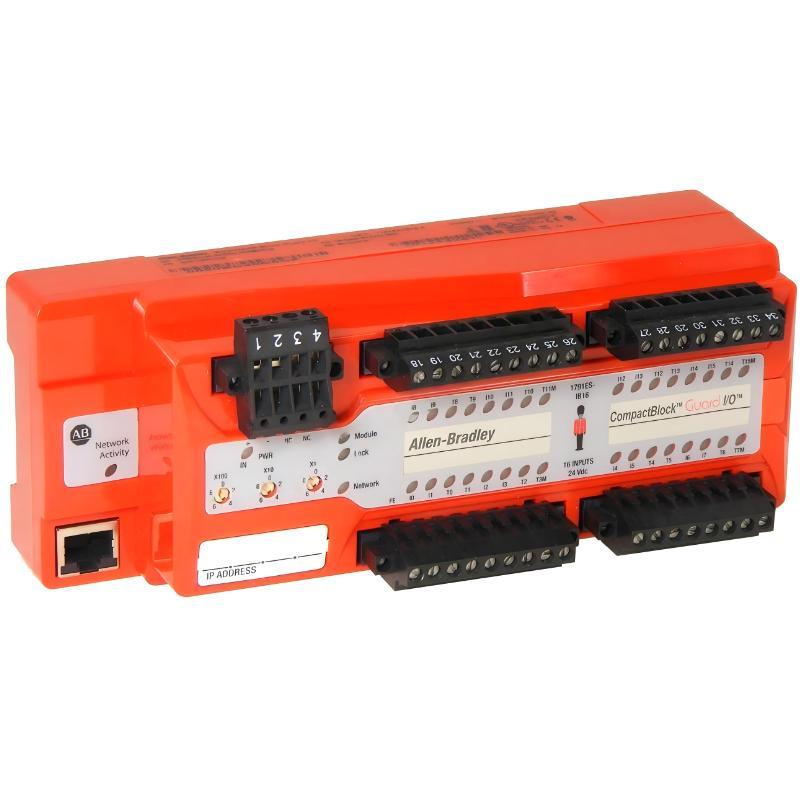 Allen Bradley 1791ES-IB16 EtherNet/IP Safety Compact Block Input Module