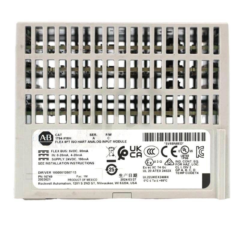 Allen Bradley 1794-IF8IH Flex I/O Analog Input Module