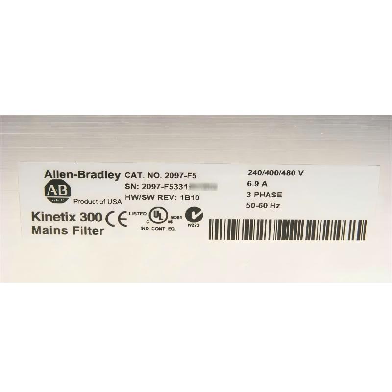 Allen Bradley 2097-F5 Kinetix 300/350 AC Line EMI Filter