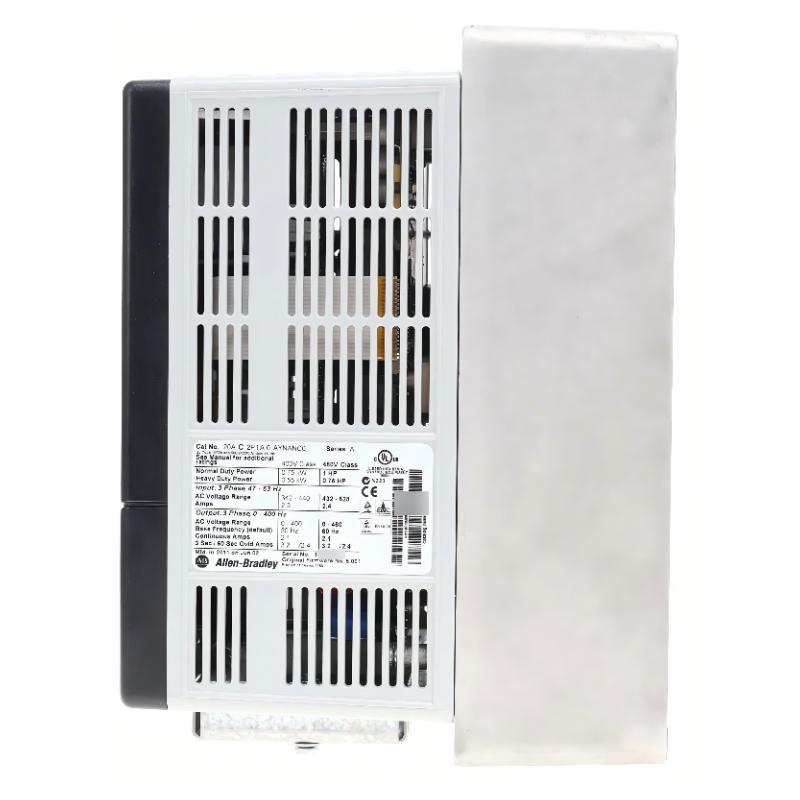 Allen Bradley 20AC2P1A0AYNANC0 PowerFlex 70 AC Drive