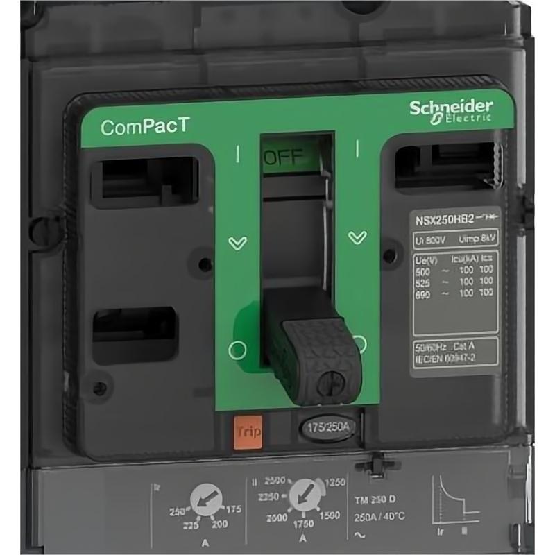 Schneider C25N6TM200 ComPacT NSX250N Circuit Breaker