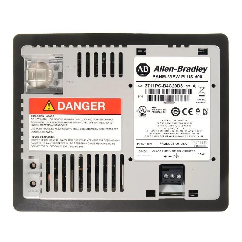 Allen Bradley 2711PC-B4C20D8 PanelView Plus 6 400 Operator Interface